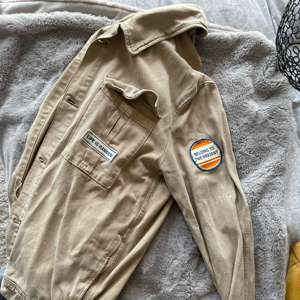 Zara Vintage Distressed Jacket